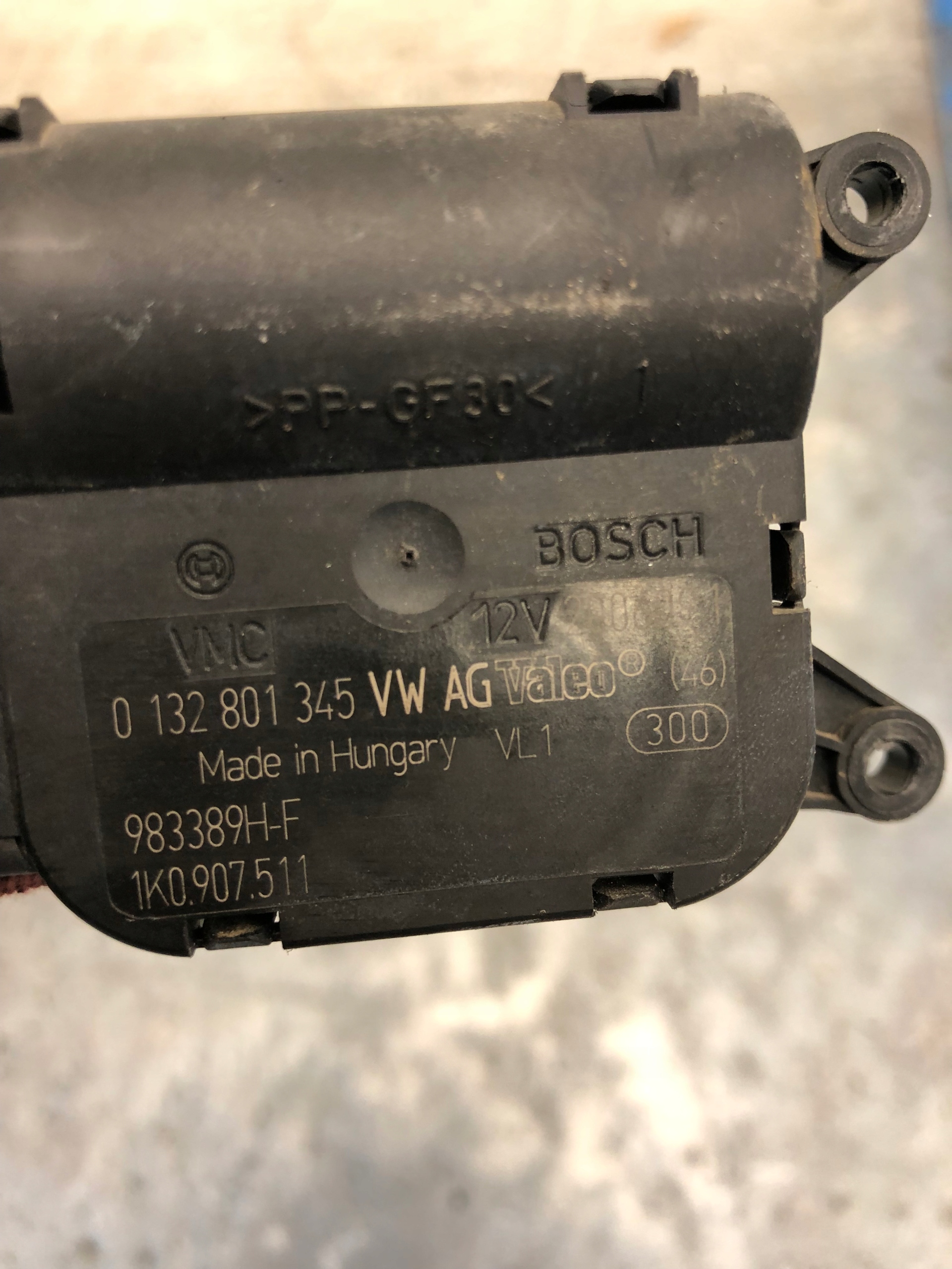 Micro moteur Bloc de chauffage complet VW SKODA AUDI 1K0907511