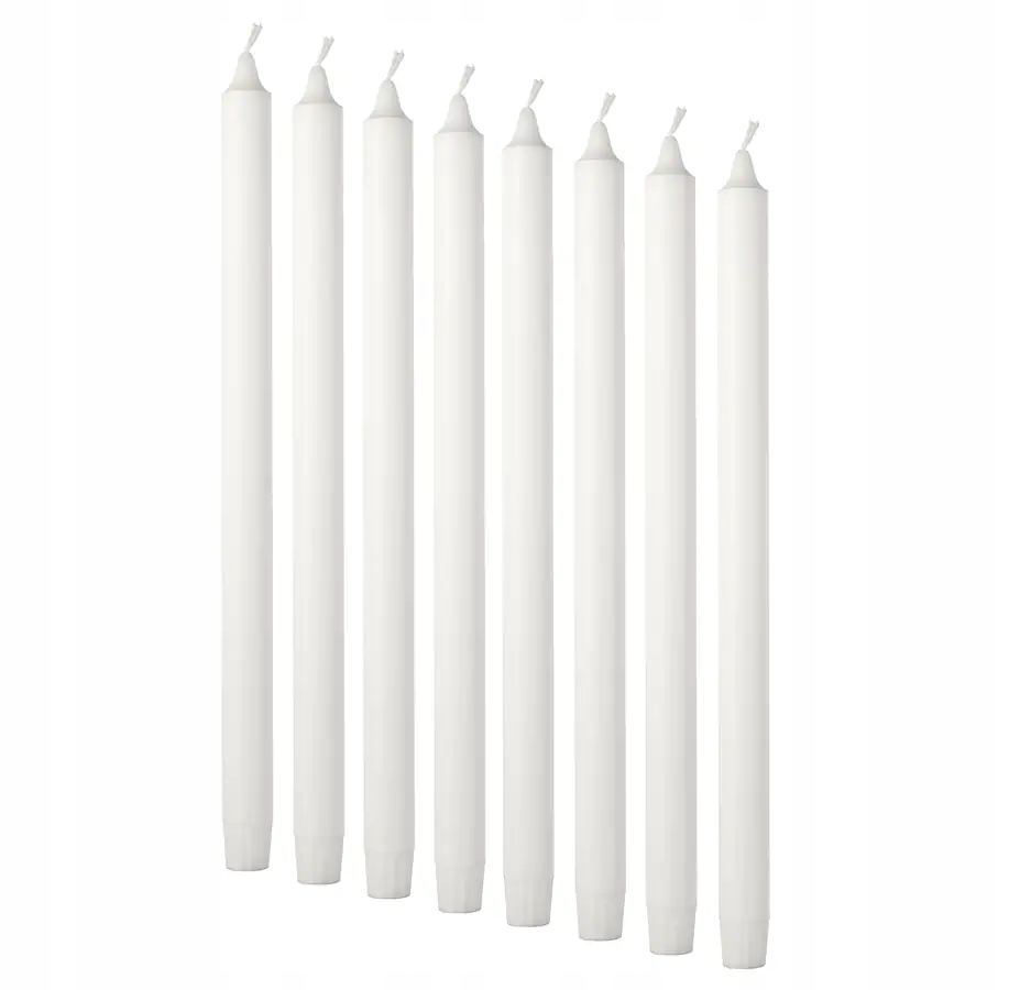 

Ikea Jubla Świeca bezzapachowa biały 35 cm 8 sztuk