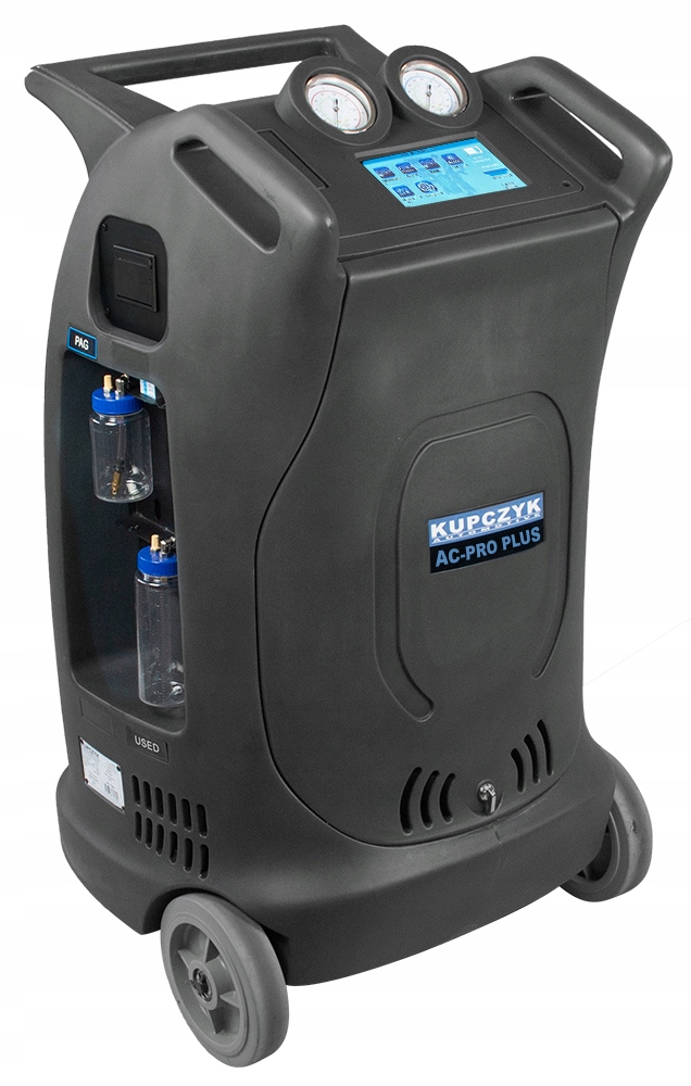 Stacja Klimatyzacji AC-PRO + Kupczyk R134A R1234YF Menu PL Automat Drukarka