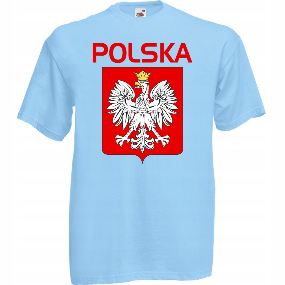 

Koszulka kibica Polska reprezentacja XL błękitna