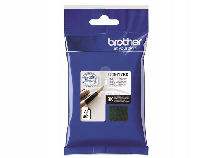 Tusz BROTHER Czarny 12.5 ml LC-3617BK