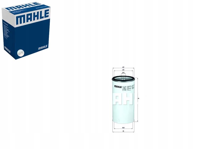 FILTR PALIWA MERCEDES-BENZ MAHLE