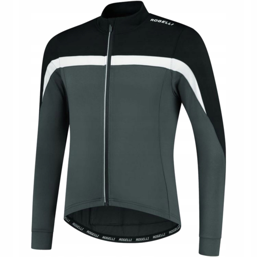 Cyklistický dres s dlouhým rukávem Rogelli Course je zateplený