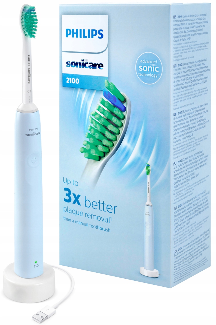 Philips Sonicare 2100 HX3651/12 Szczoteczka soniczna