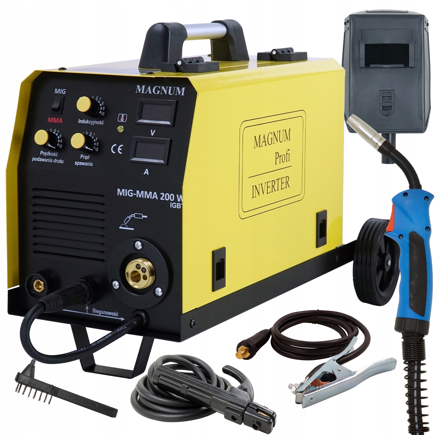 Сварочный аппарат MAGNUM MIG 200W MMA MIGOMAT 2in1 IGBT