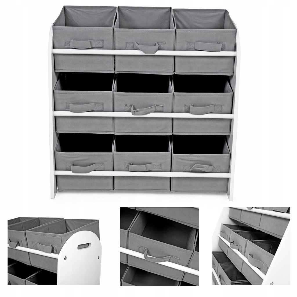 

Stylowy Organizer Regał półka komoda na zabawki