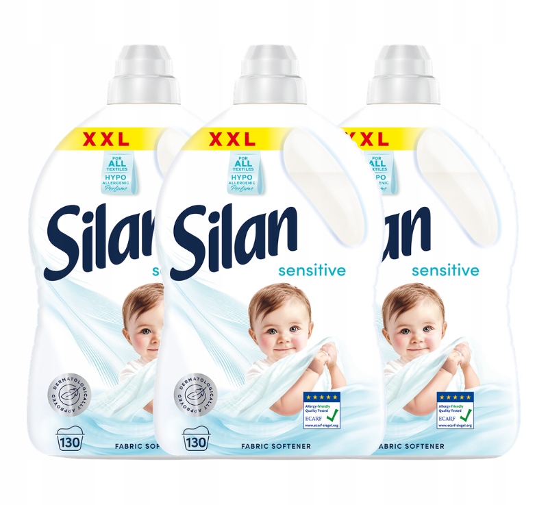 Silan Sensitive Płyn do płukania 390pr 3x 2,86l
