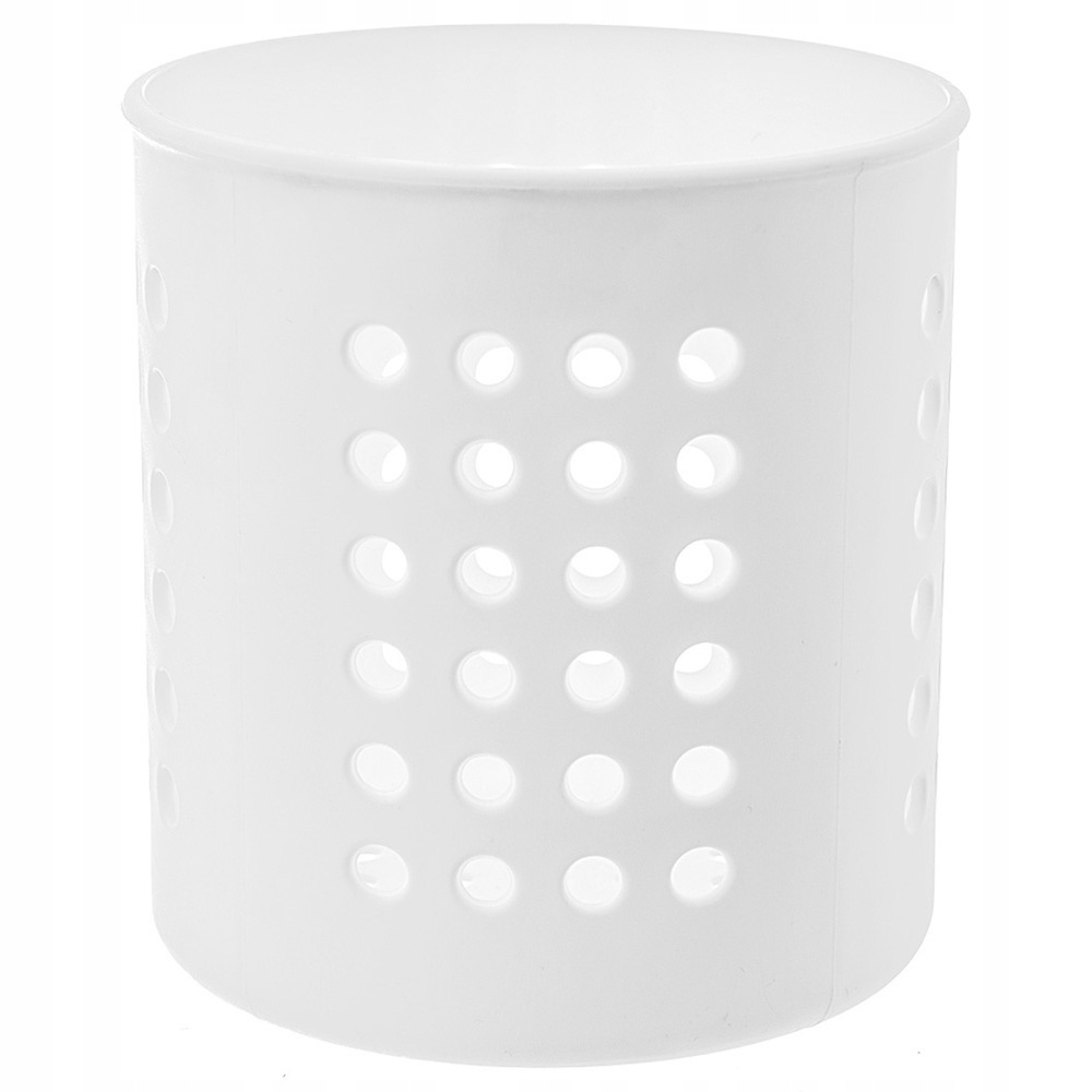 Pojemnik OCIEKACZ BIAŁY sztućce przybory kuchenne koszyk stojak plastikowy Marka Orion