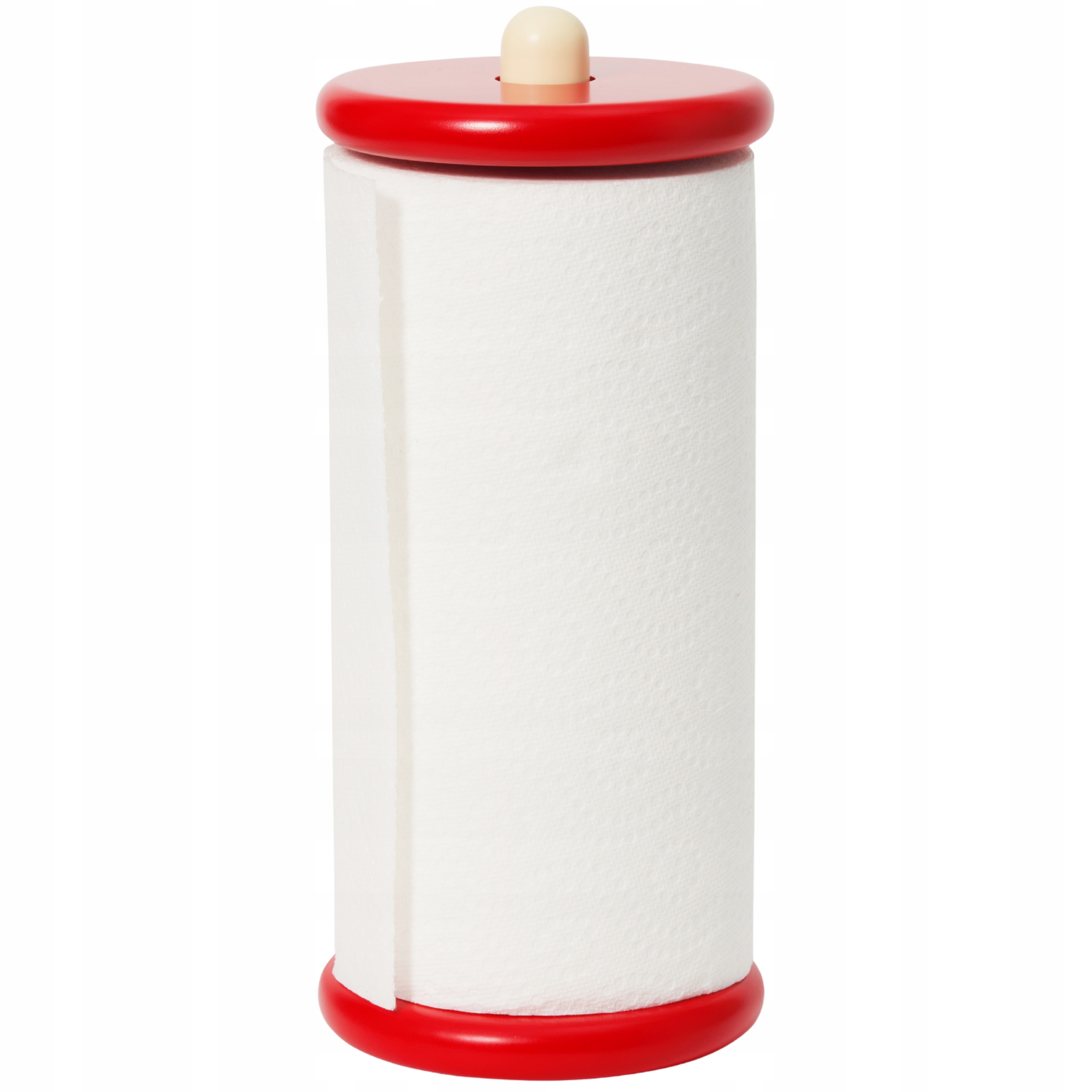 Držiak na papierovú utierku Stojan Areaware Spool Červeno/žltý