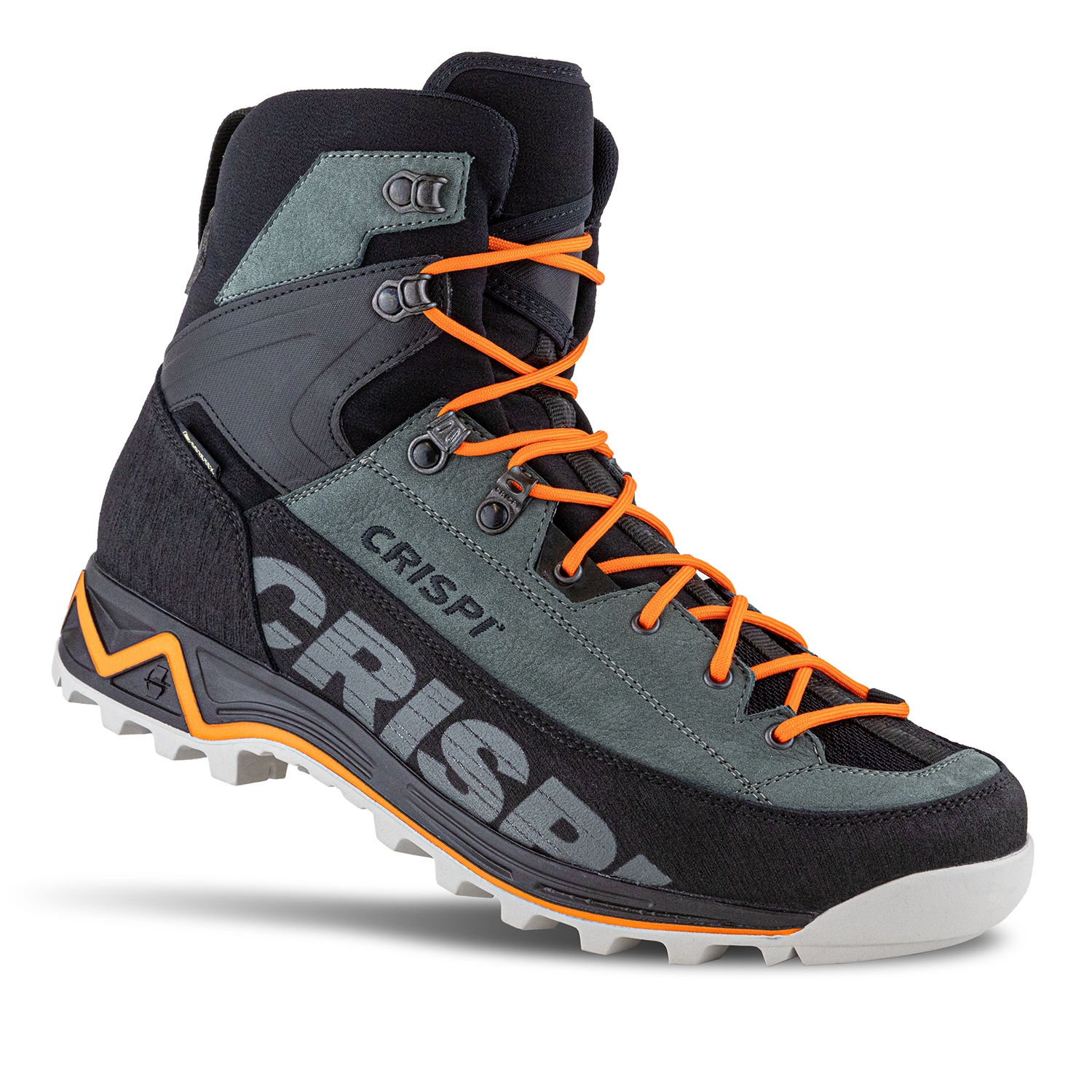 Buty trekkingowe Crispi Attiva Bp Gtx męskie czarno-pomarańczowe rozmiar 47
