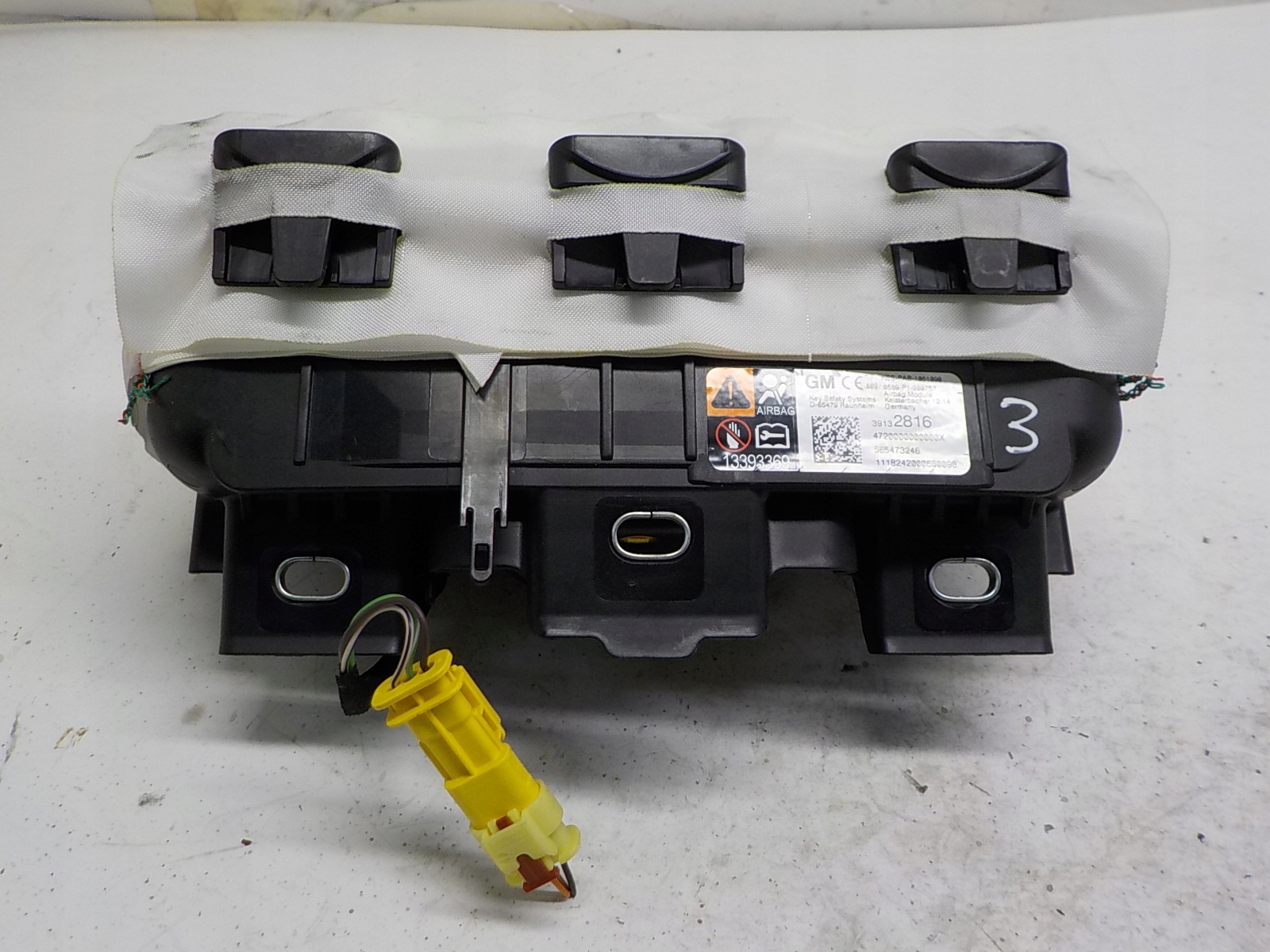 OPEL ASTRA K passenger airbag AIR BAG airbag