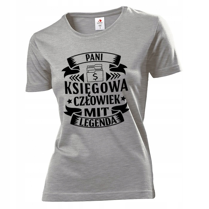 

Koszulka damska Księgowa Człowiek Mit Legenda L