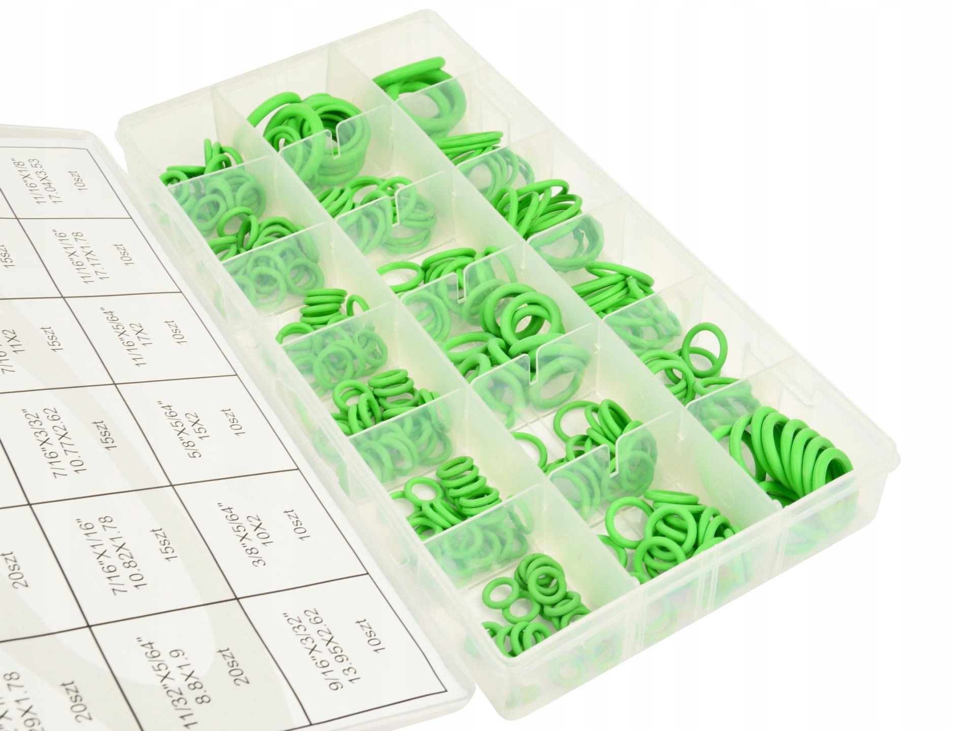 ORINGI USZCZELNIAJĄCE OLEJOODPORNE DO KLIMA ZESTAW Marka Geko