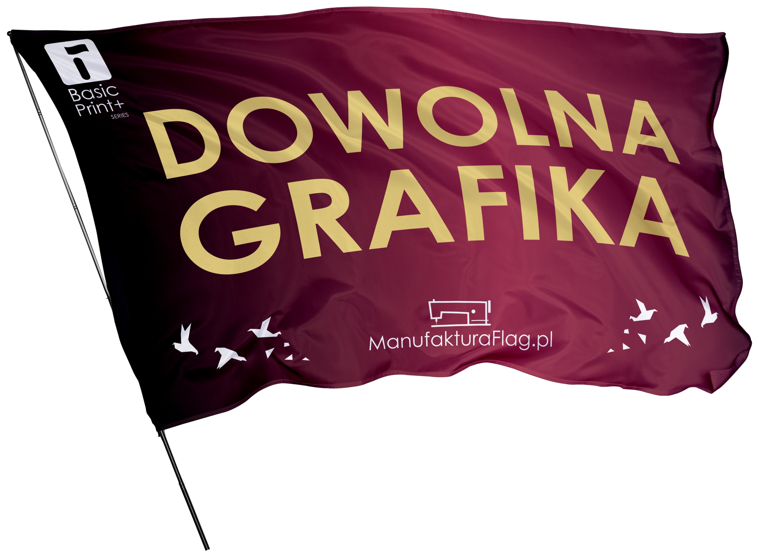 

Flaga reklamowa firmowa Druk 70x45 cm Projekt