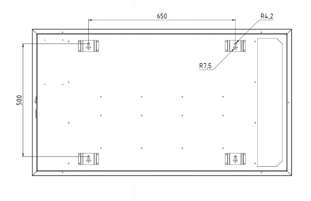 Klimakonwektor Govanni 2,5 kW Moc ogrzewania 2500 W