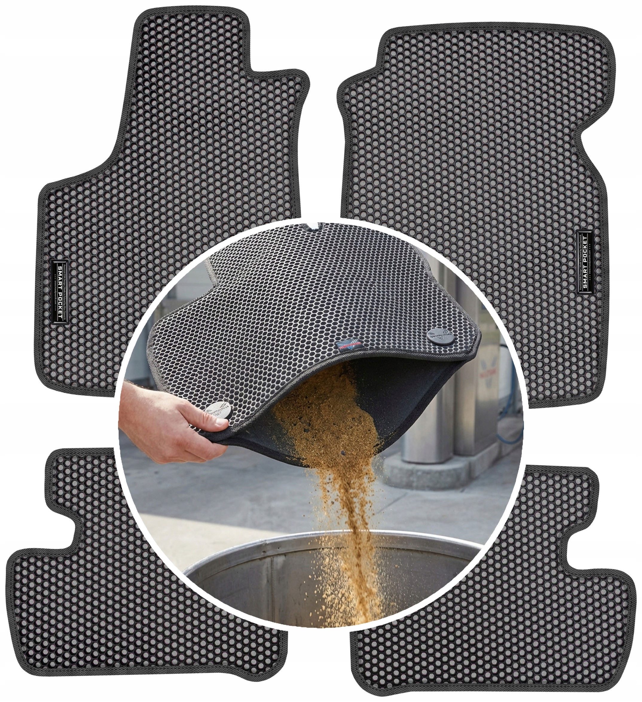 Ford Ka I Hatchback 1996-2000 Koberce Eva Smart Pocket