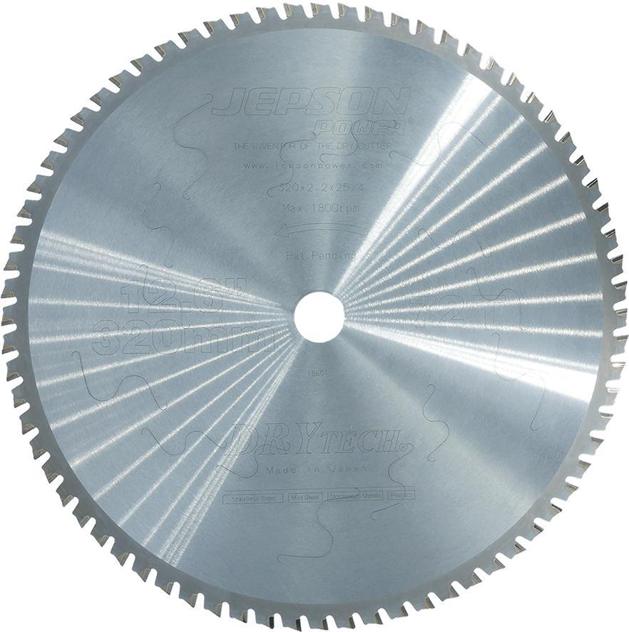 Kotoučová pila, pilový kotouč 320x25,4x2,2 mm 72Z pro ocel Jepson Power