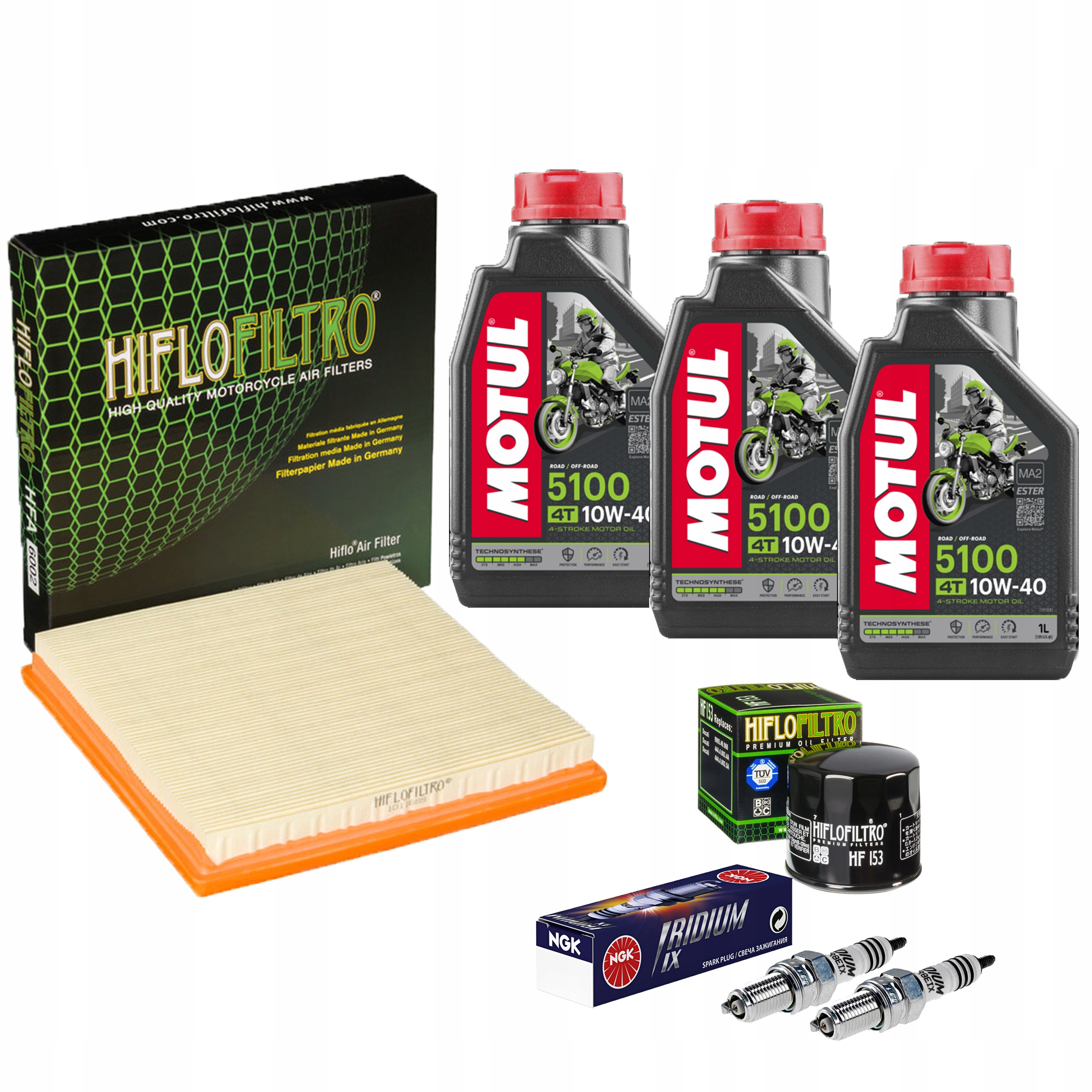 Olej do DUCATI MONSTER 600 93-01r filtry Świece