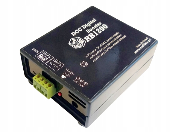 Railbox Electronics Booster DCC 3A
