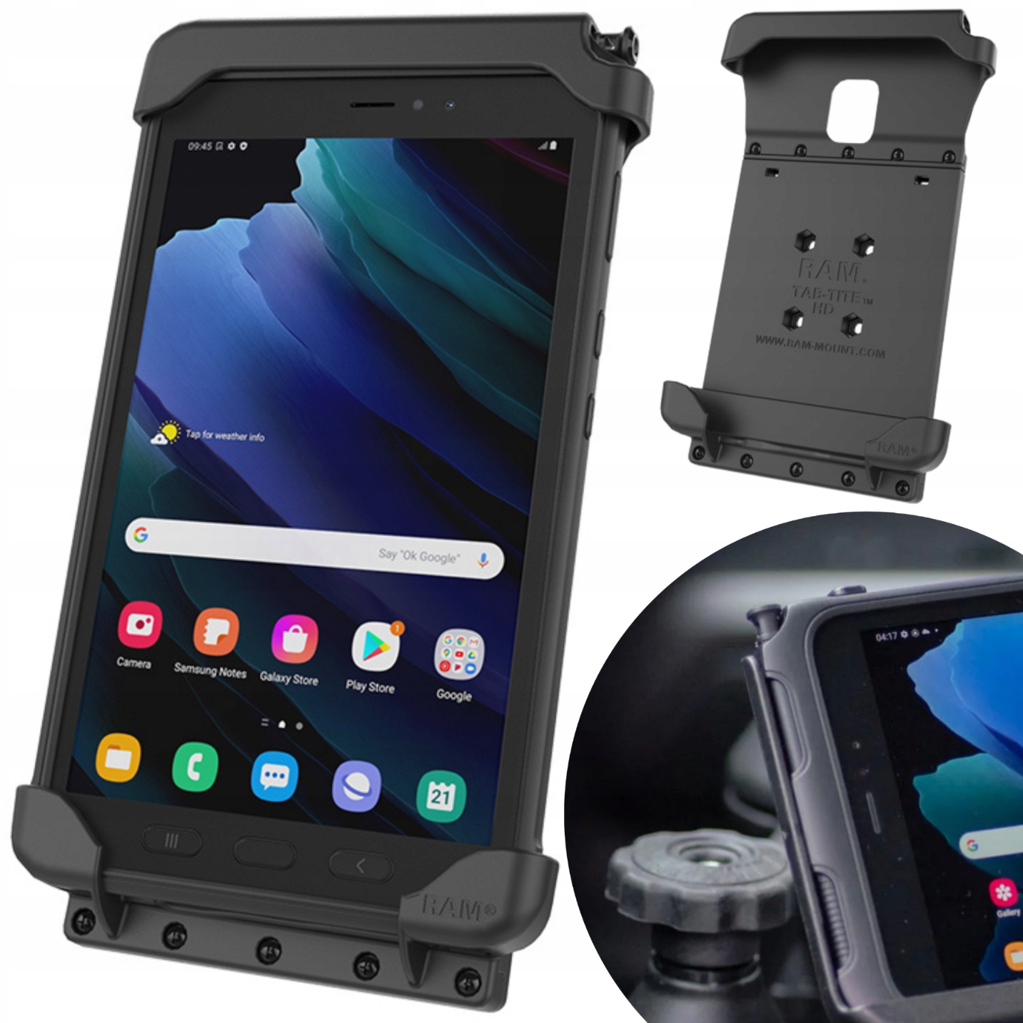 RAM Mount Uchwyt Na Tablet Samsung Tab Active 2 i 3 RAM-HOL-TAB-SAM29U
