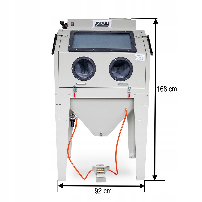 Piaskarka kabinowa 350l FR7048 Marka Farys