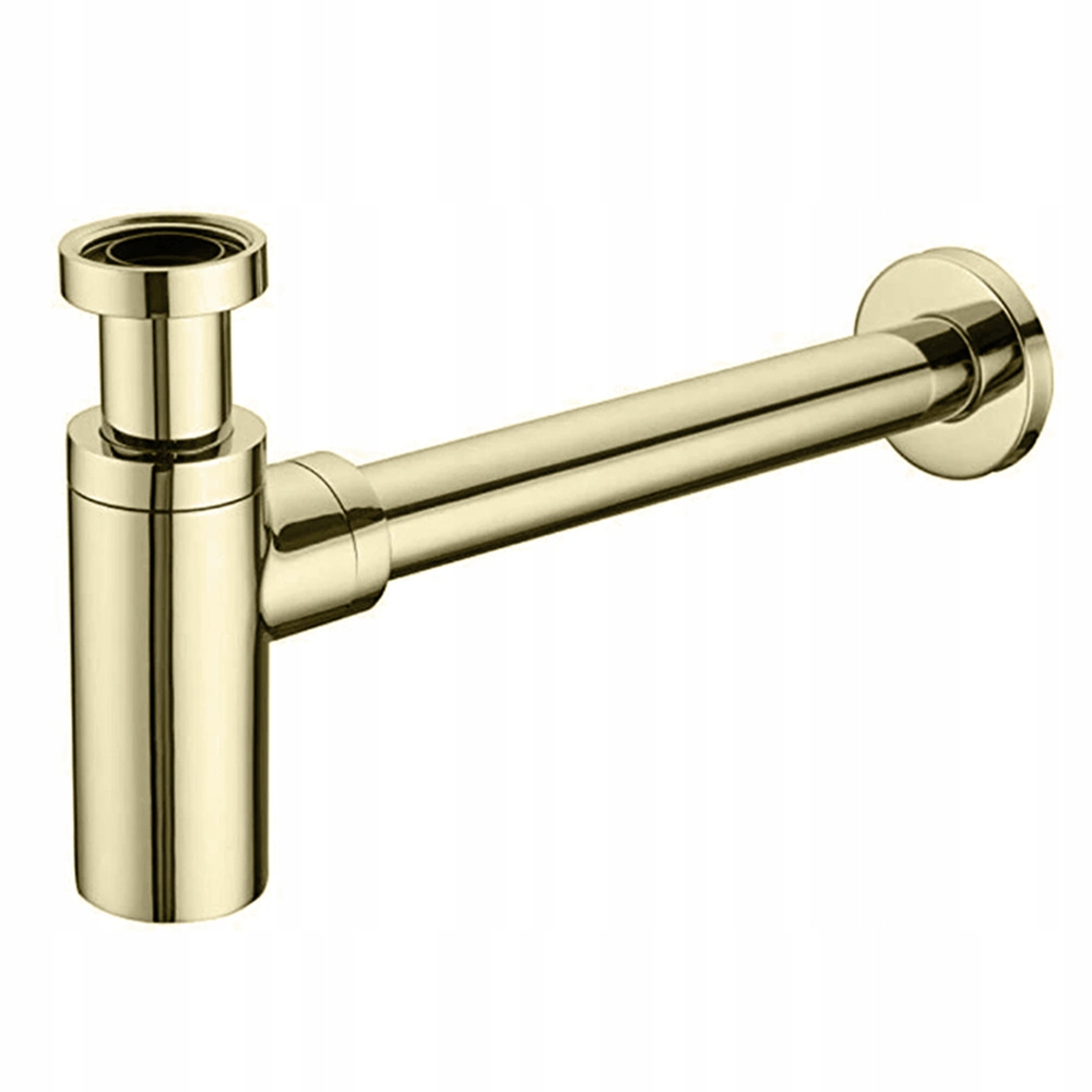 SYFON UMYWALKOWY Z KORKIEM KLIK-KLAK GOLD ZŁOTY Marka Calani