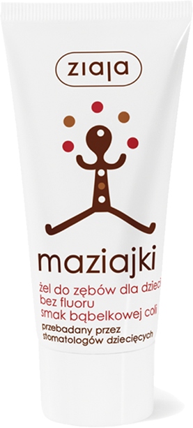 

Ziaja żel do zębów dla dzieci bąbelkowa cola 50ml