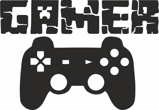 

Gamer naklejka na ścianę dla gracza dziecko L