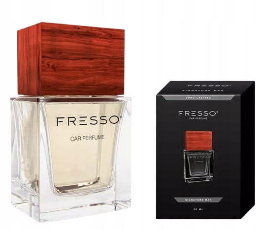 FRESSO Perfumy samochodowe Signature Man zapach do samochodu 50 ml