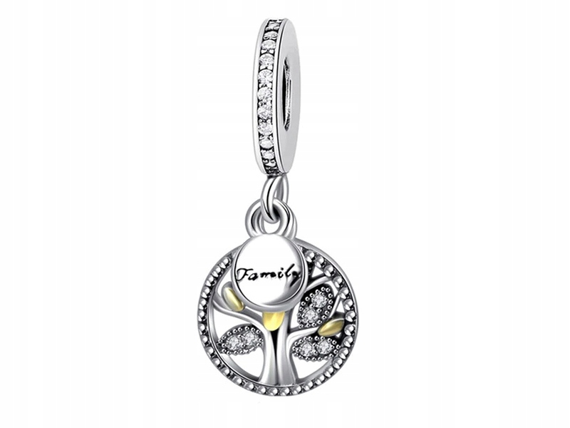 

Srebrny Charms Do Pandora Drzewo Życia Family