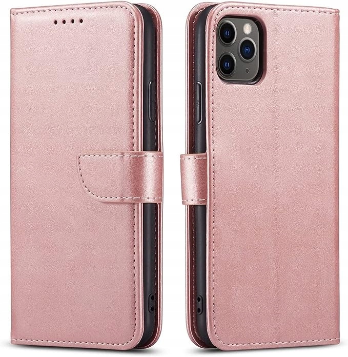 Etui Skórzane Leather Case iPhone 13 Pro Max Pink