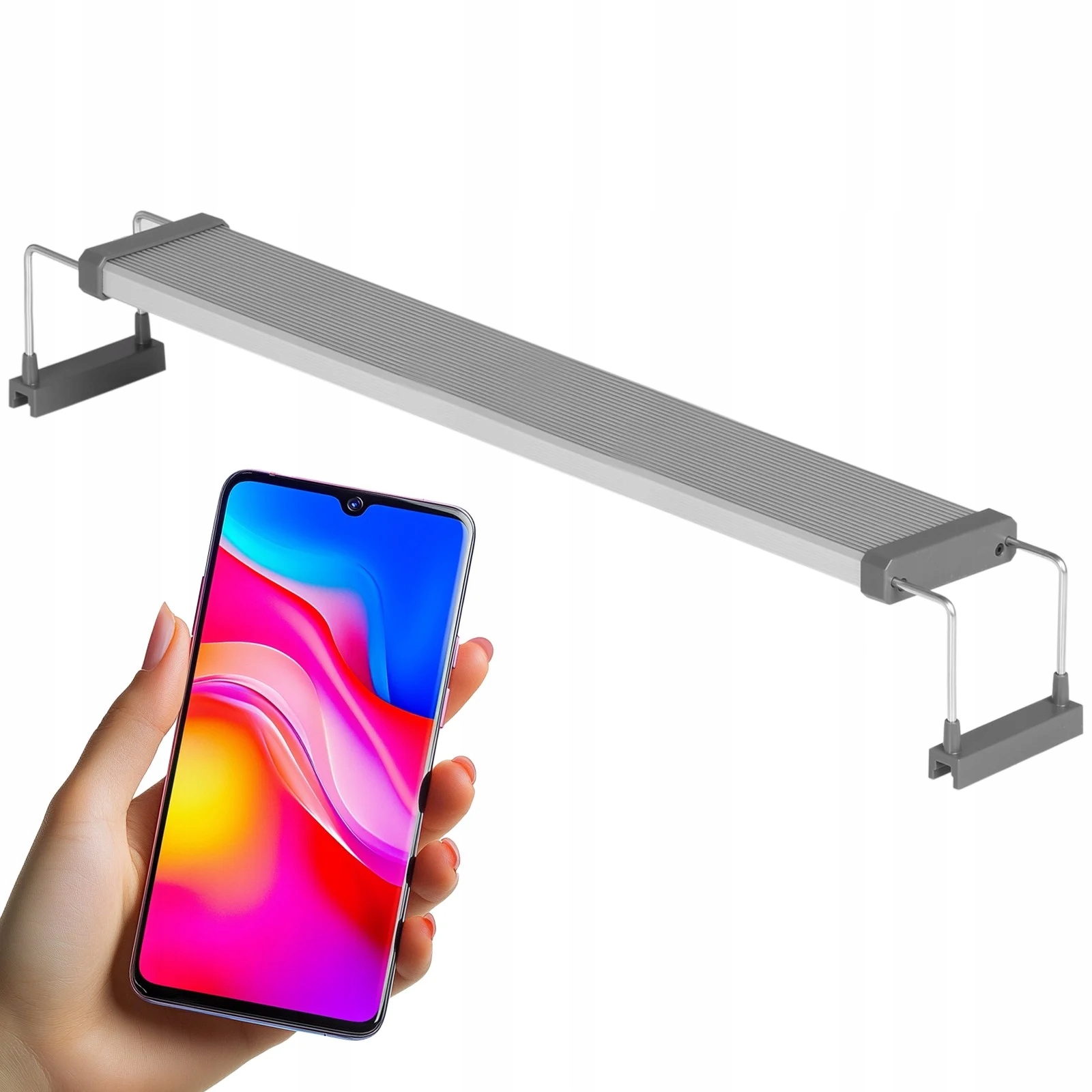 Levně Led Lampa Do Akvária Ovládaná Aplikací Osvětlení Trám 60 CM 80 CM
