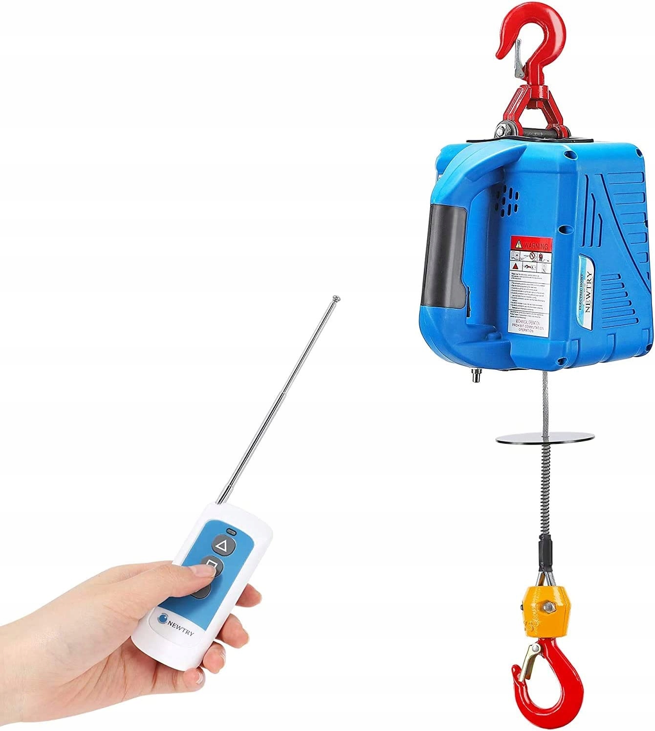 ЛЕБІДКА 230V ЕЛЕКТРИЧНА ЛЕБІДКА 300KG