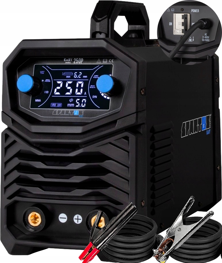 Spartus Inverteres Elektródahegesztő Easyarc 250P 400V Mma 250A Igbt