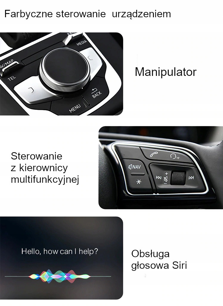 Carplay modul adapter bezprzewodowy Wireless Manufacturer Code WFCP 81