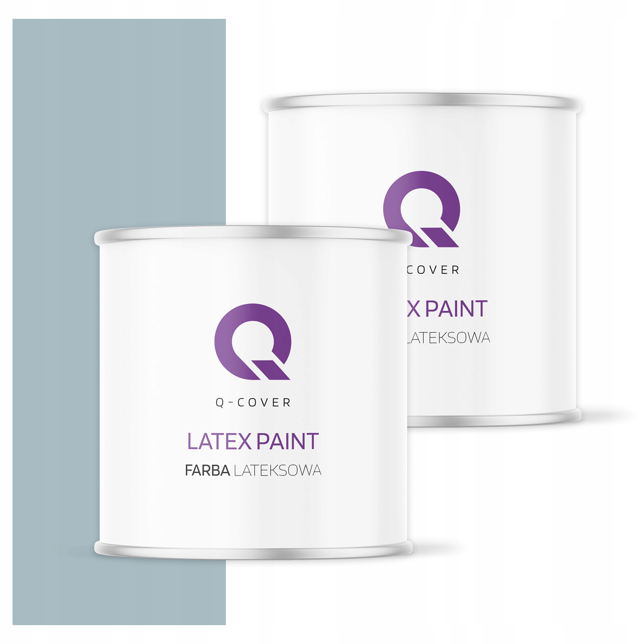 Barva stropní 2L Hluboká matná barva Šedá platinová