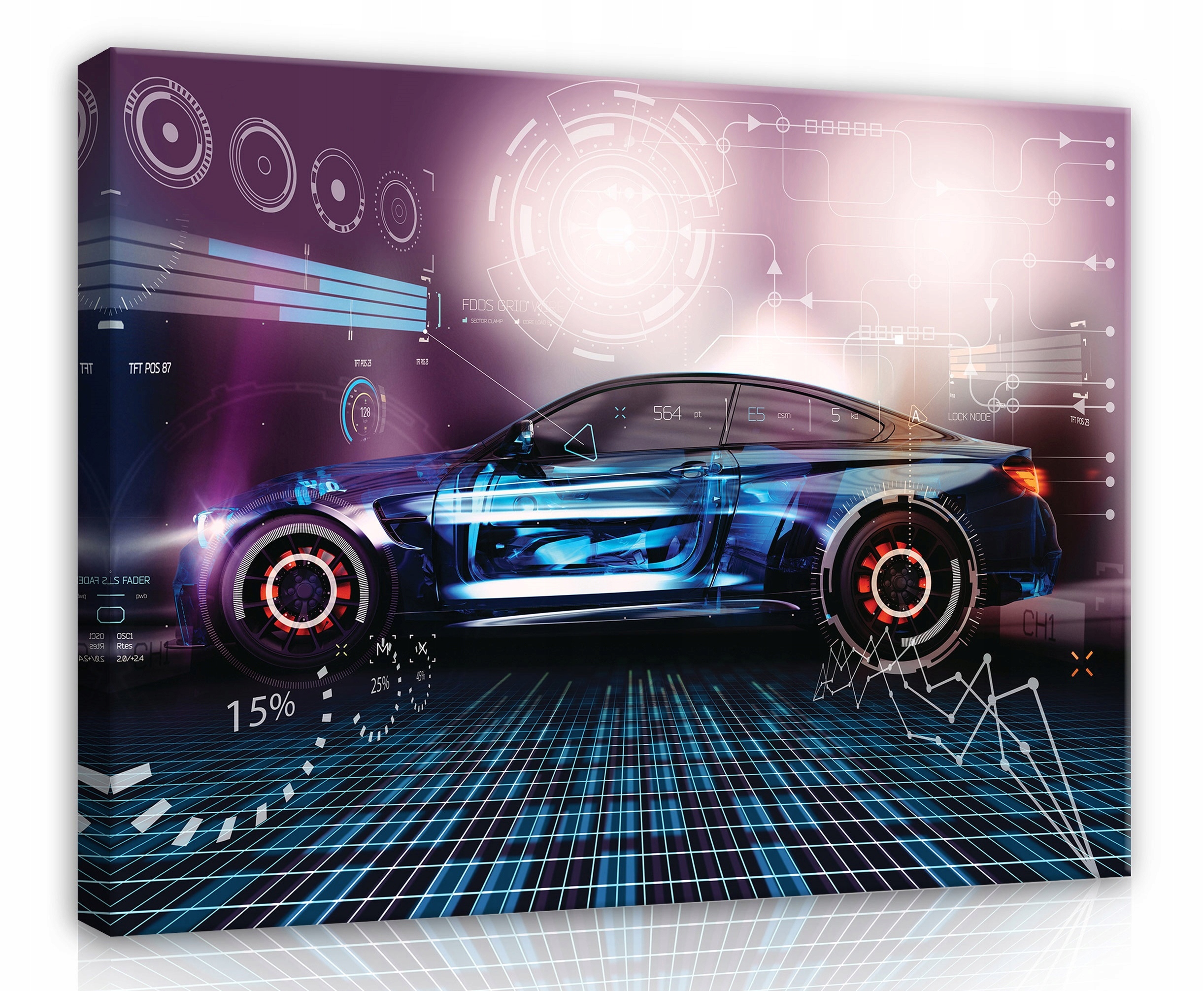 Obraz Na Plátně Canvas 120x80 Hra Auto