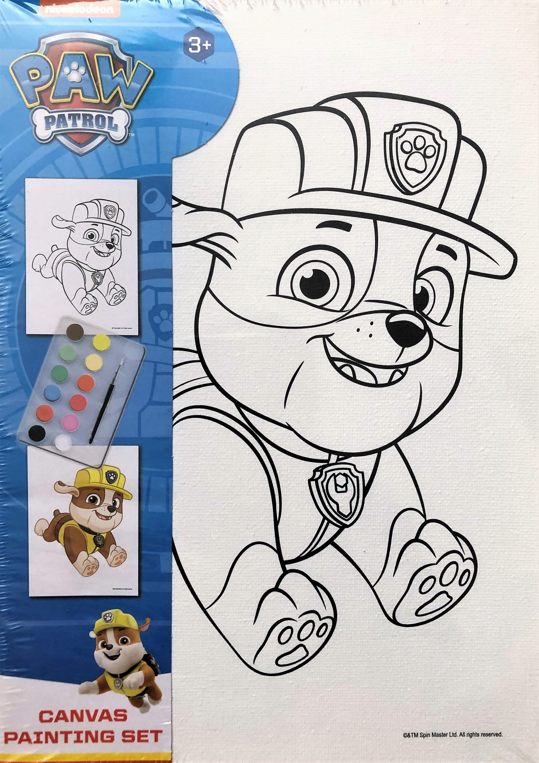 

Obraz do malowania na płótnie Psi Patrol Rubble