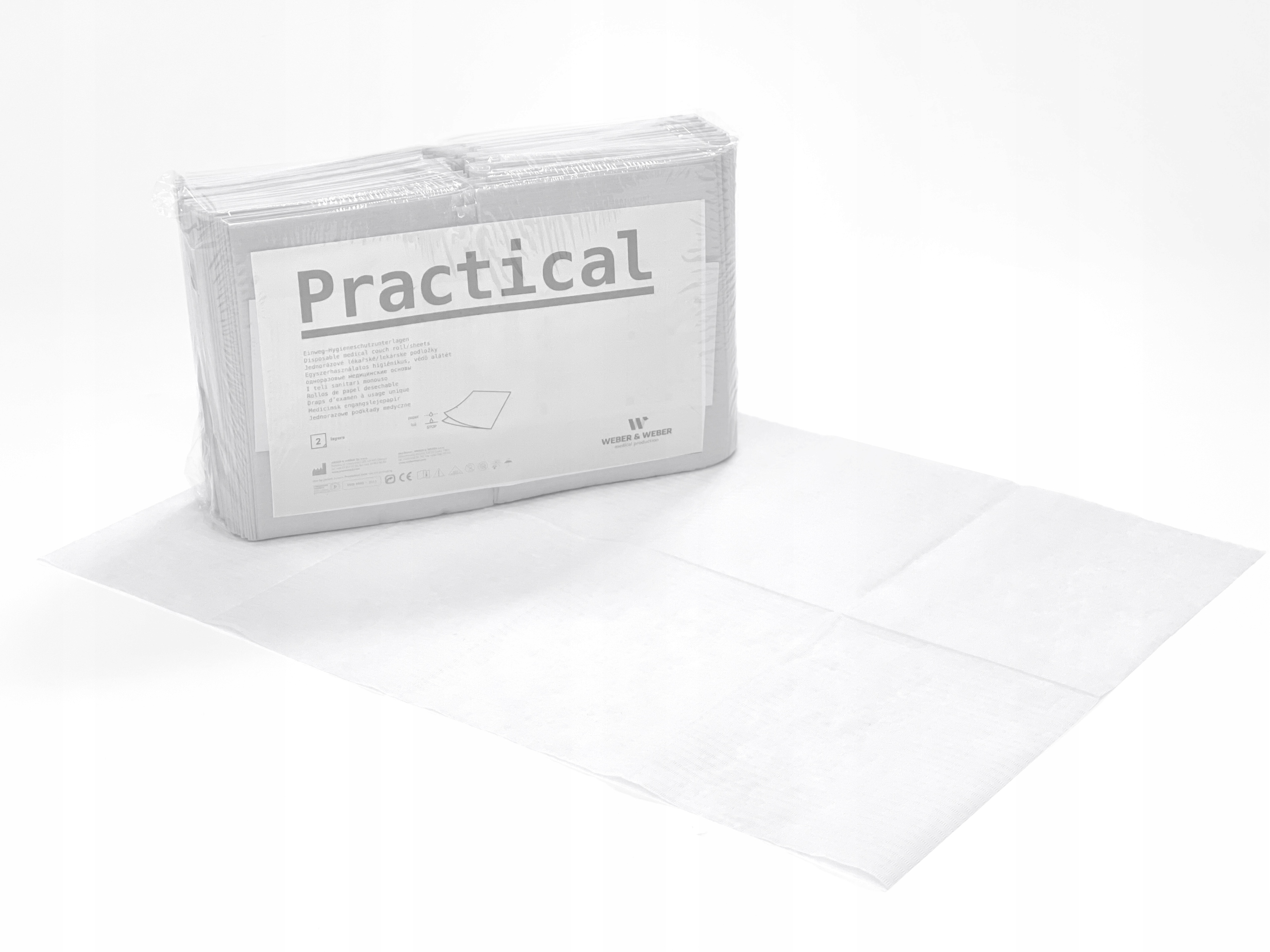 

Serwety kosmetyczne podkłady ochronne 100szt.white