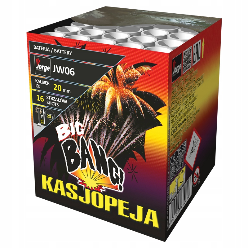 

Wyrzutnia Kasjopeja JW06 16 Strzałów Kal 20 mm