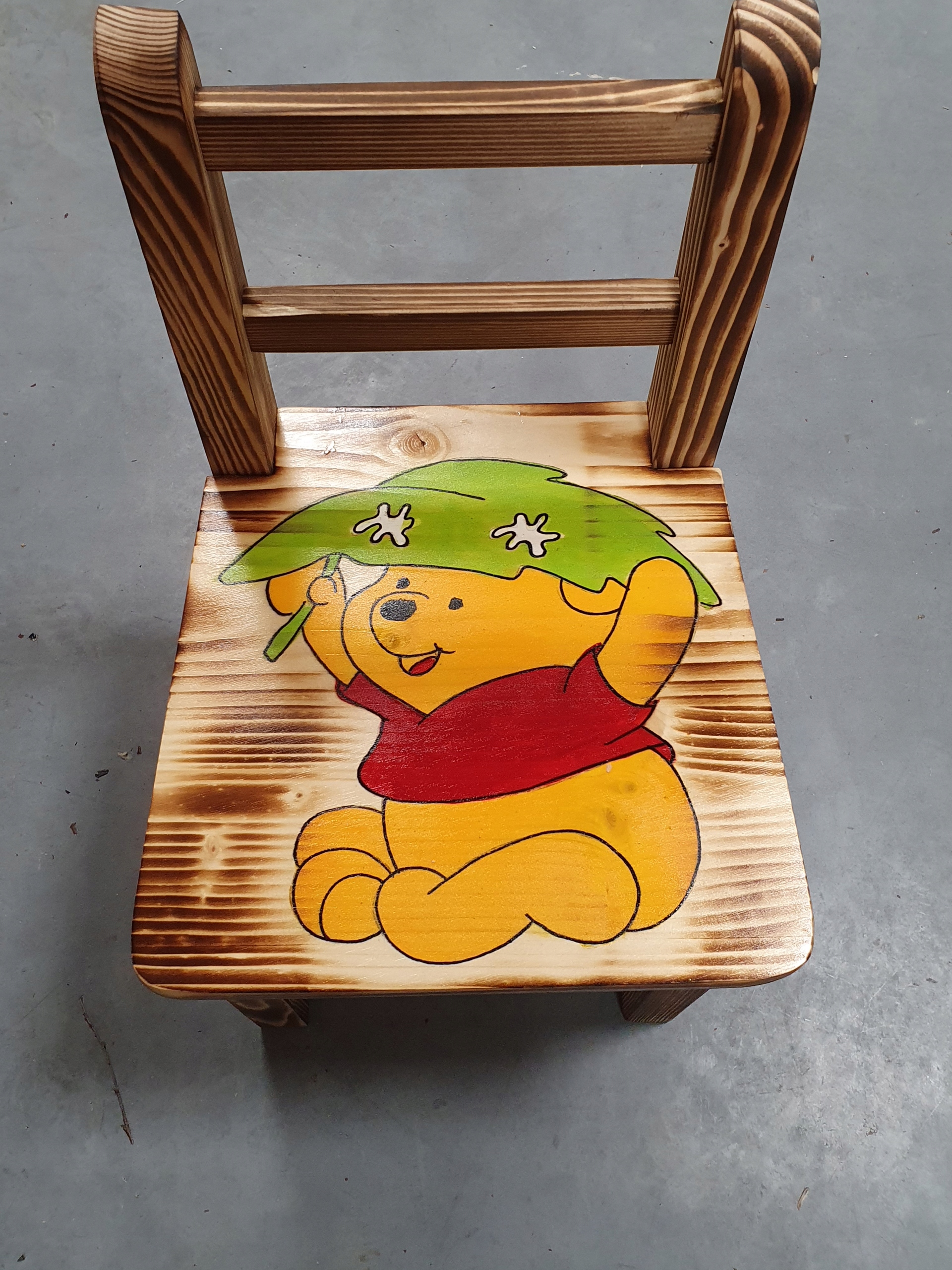 Drewniane krzesełko dziecięce -NOWOŚĆ Bohater Inny