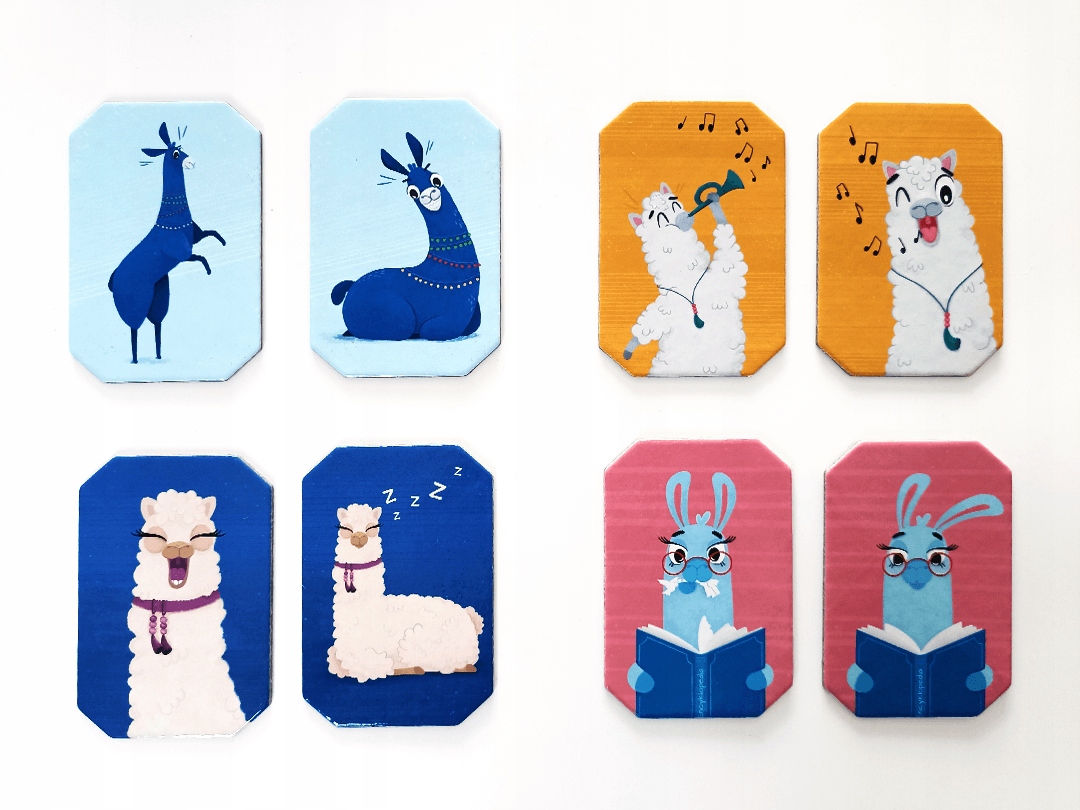 Lamy i alpaki. Memory dla dzieci. Kapitan Nauka Kod producenta 5903699821602