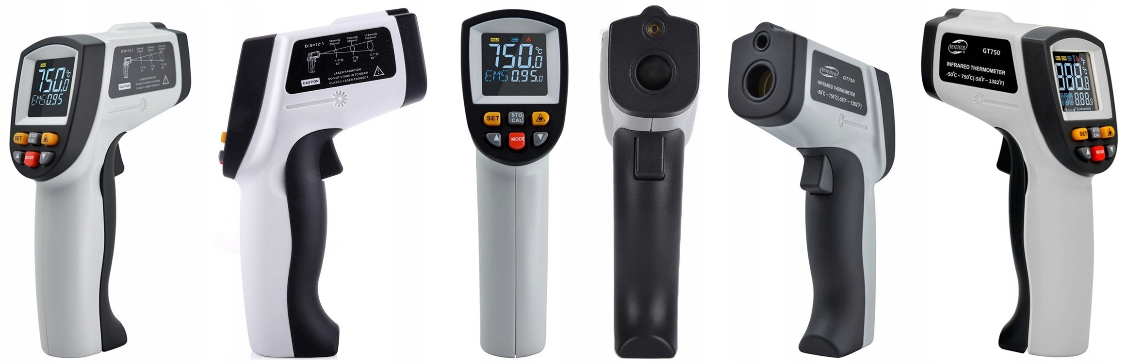 Pirometr GT750 Marka Benetech
