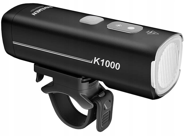 Přední cyklistická lampa Ravemen K1000 Ai Powered Light, umělá inteligence