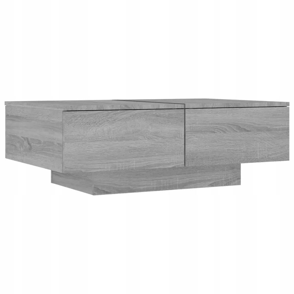Konferenční stolek dub sonoma 90x60x31 cm šedý