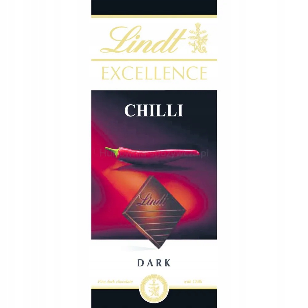 Levně Lindt Čokoláda Excellence Chilli 100 G
