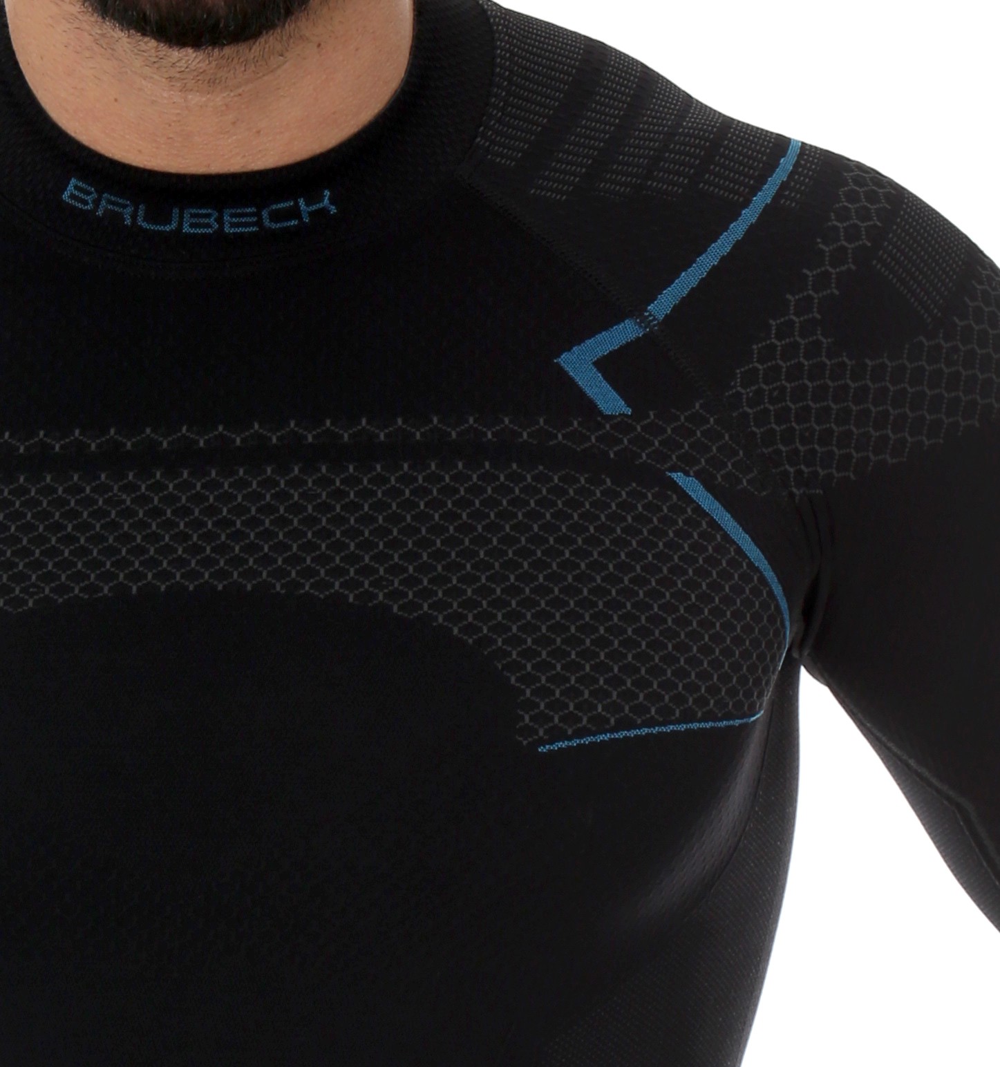 Brubeck OUTDOROWOWA PODKOSZULKA TERMO + MĘSKIE KALESONY TERMOAKTYWNE -2XL Materiał dominujący Poliamid