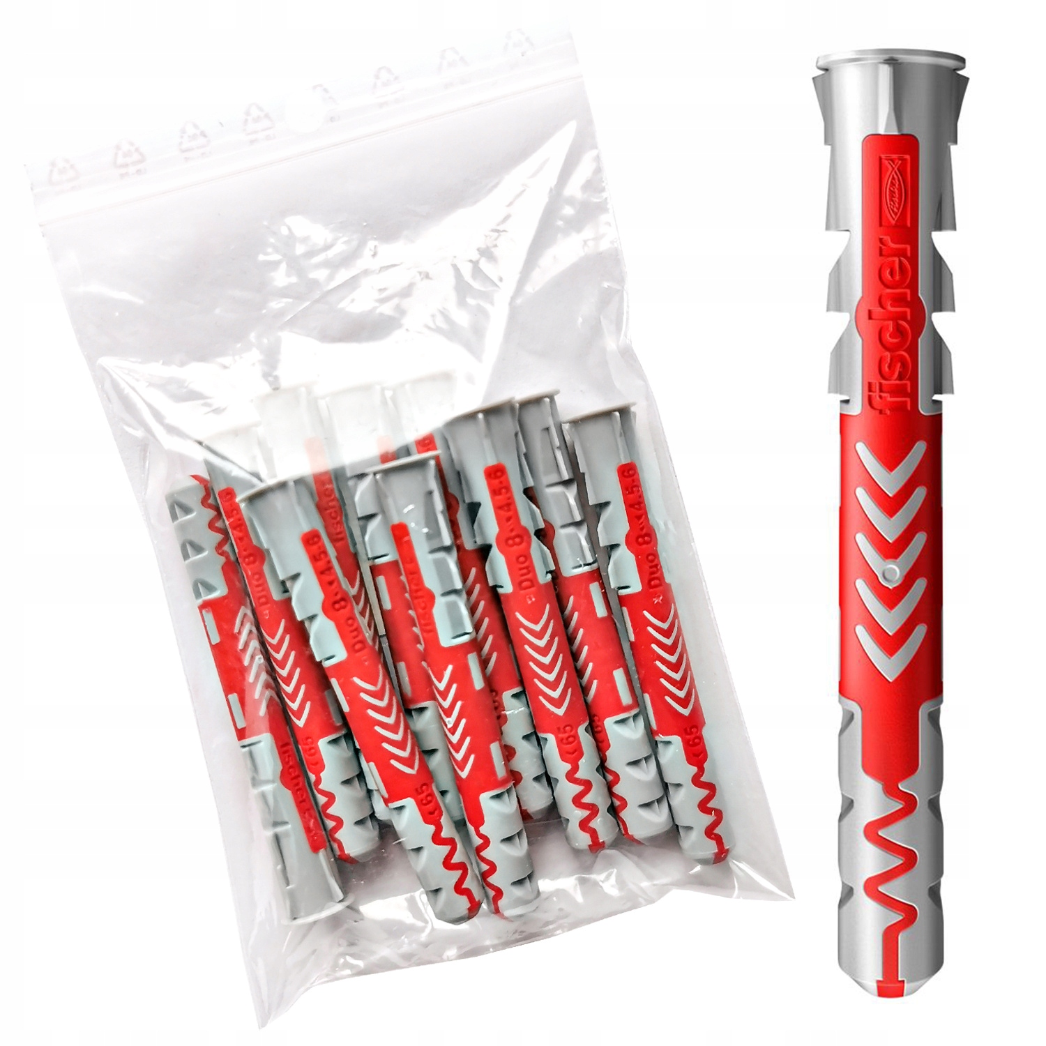 

Fischer Kołki Duopower Koszulka Kołek 8 x 65 10szt