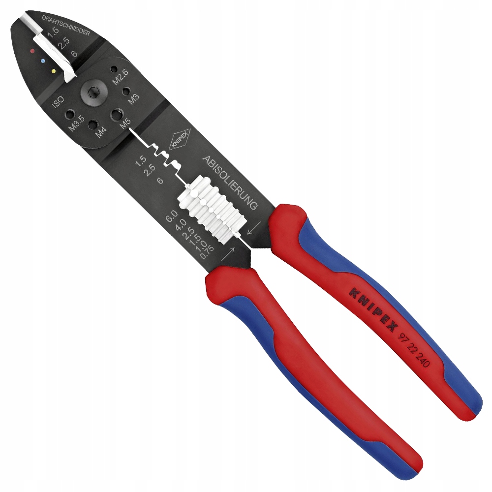 Knipex 97 22 240 Szczypce do osadzania końcówek konektorowych