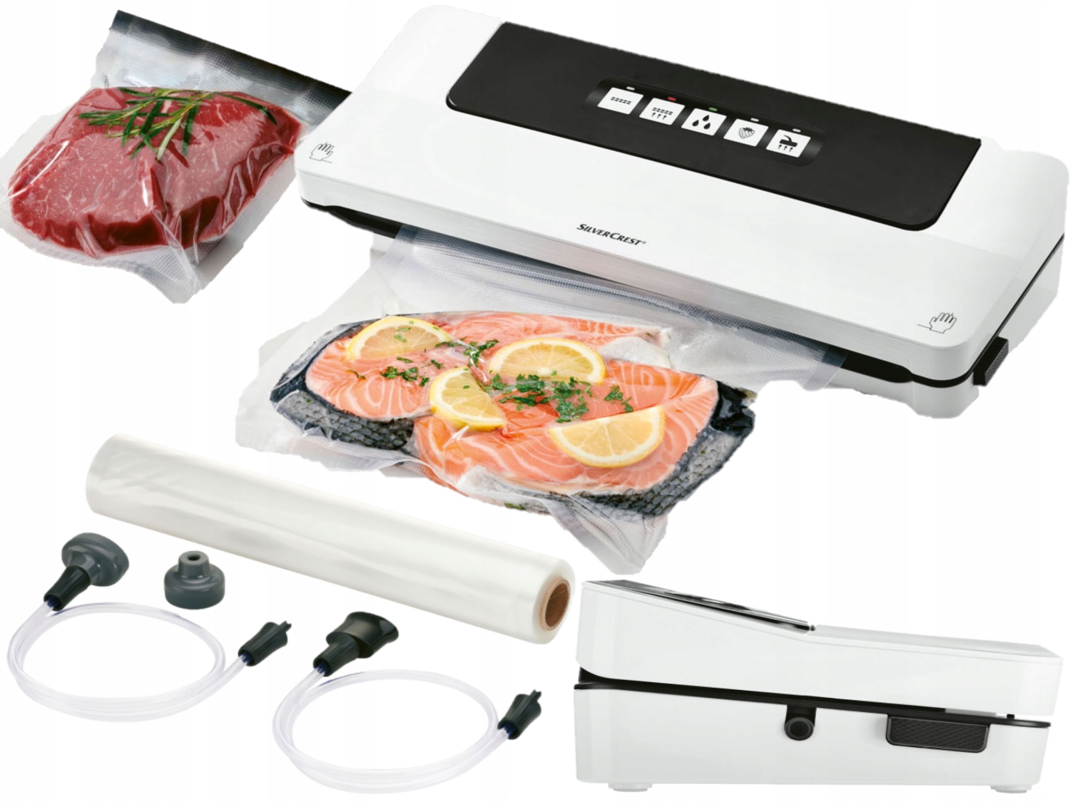 Zgrzewarka próżniowa najnowszy model +folia zestaw